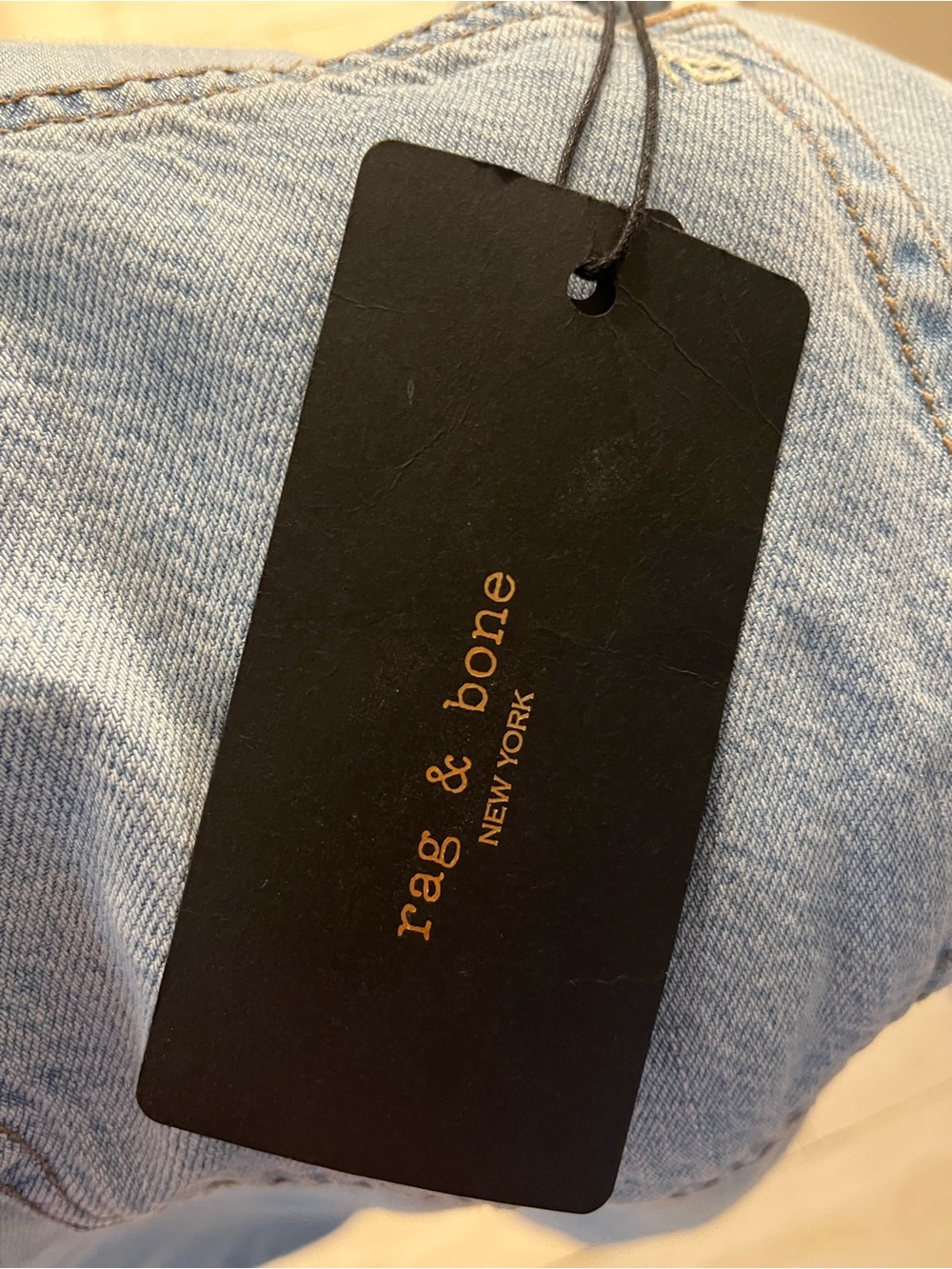 Rag &Bone Lori Mid Rise Cropped Jeans NWT 30 - Picture 5 of 6